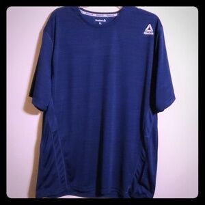 Reebok workout shirt speedwick reflective logo